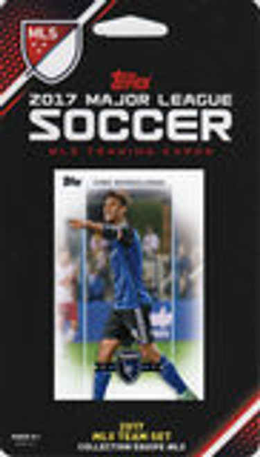 MLS San Jose Earthquakes 2017 Topps Team Set