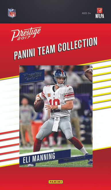 NFL New York Giants Licensed 2017 Prestige Team Set.