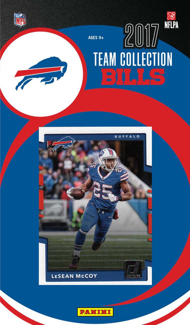 NFL Buffalo Bills Licensed 2017 Donruss Team Set.