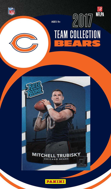 NFL Chicago Bears Licensed 2017 Donruss Team Set.