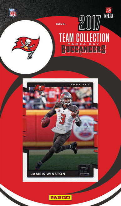 NFL Tampa Bay Buccaneers Licensed 2017 Donruss Team Set.