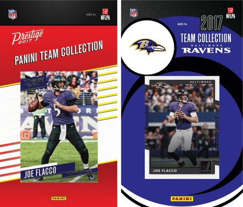 NFL Baltimore Ravens Licensed 2017 Panini and Donruss Team Set