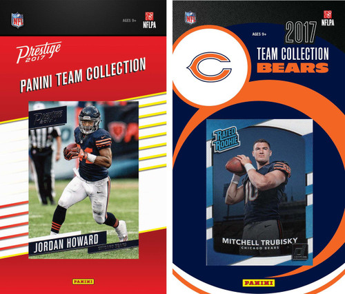 NFL Chicago Bears Licensed 2017 Panini and Donruss Team Set