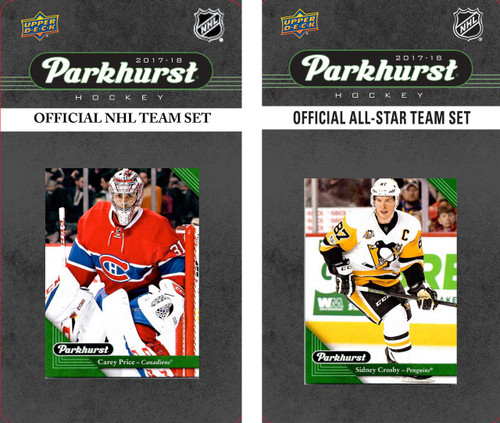 NHL Montreal Canadiens 2017 Parkhurst Team Set and All-Star Set