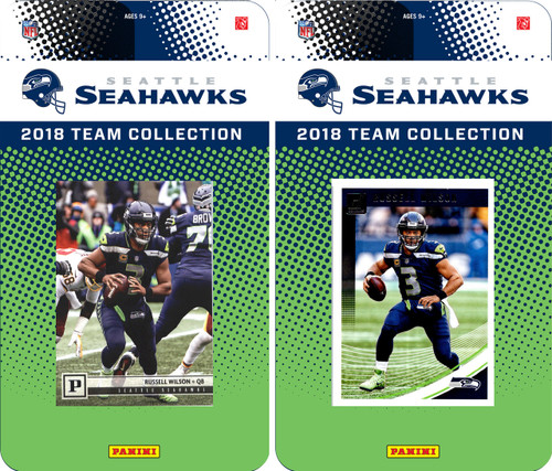 NFL Seattle Seahawks Licensed 2018 Panini and Donruss Team Set