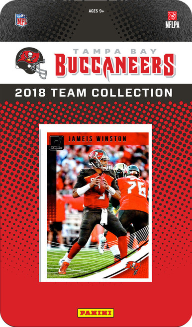 NFL Tampa Bay Buccaneers Licensed 2018 Donruss Team Set.