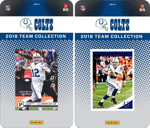 NFL Indianapolis Colts Licensed 2018 Panini and Donruss Team Set