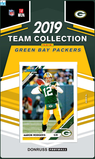NFL Green Bay Packers Licensed2019 Donruss Team Set