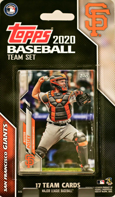 MLB San Francisco Giants 2020 Team Set