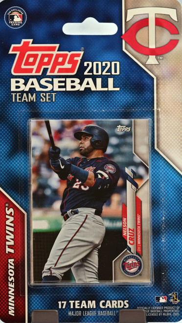 MLB Minnesota Twins 2020 Team Set