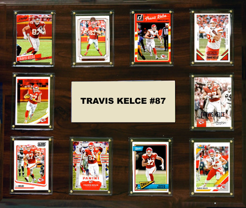 NFL 15"x18" Travis Kelce Kansas City Chiefs Player Plaque