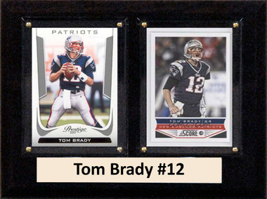 Tom Brady Tampa Bay Buccaneers 6 x 8 Trading Card Plaque