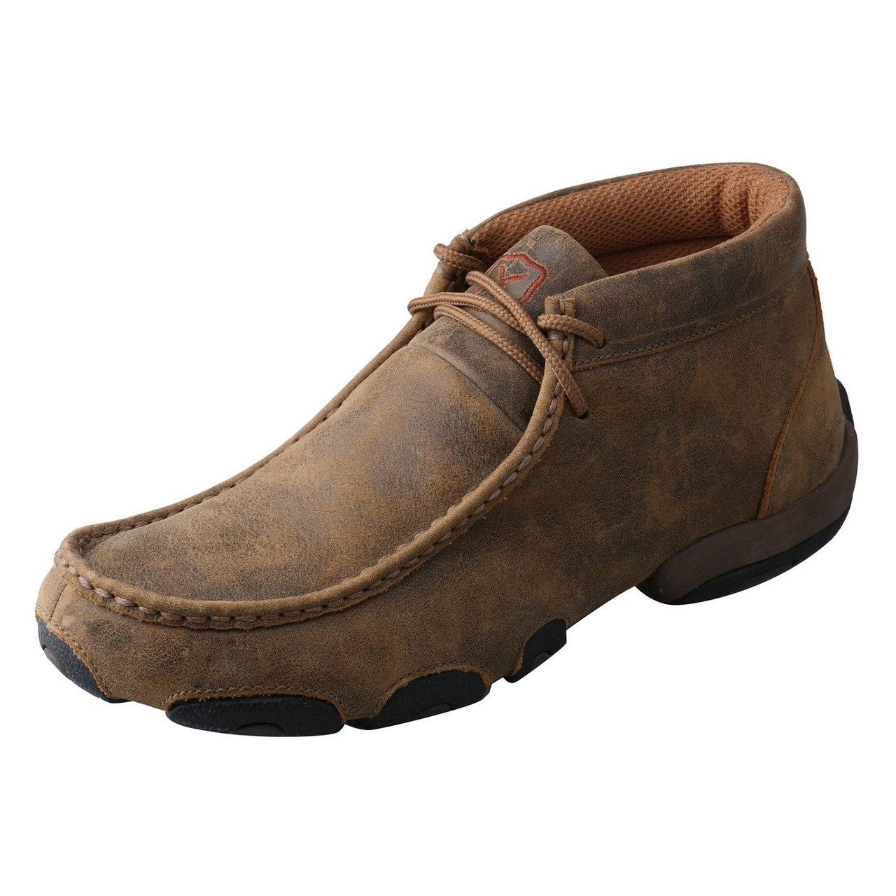 Twisted X Women's Casuals Chukka Driving Mocs Brown Bomber