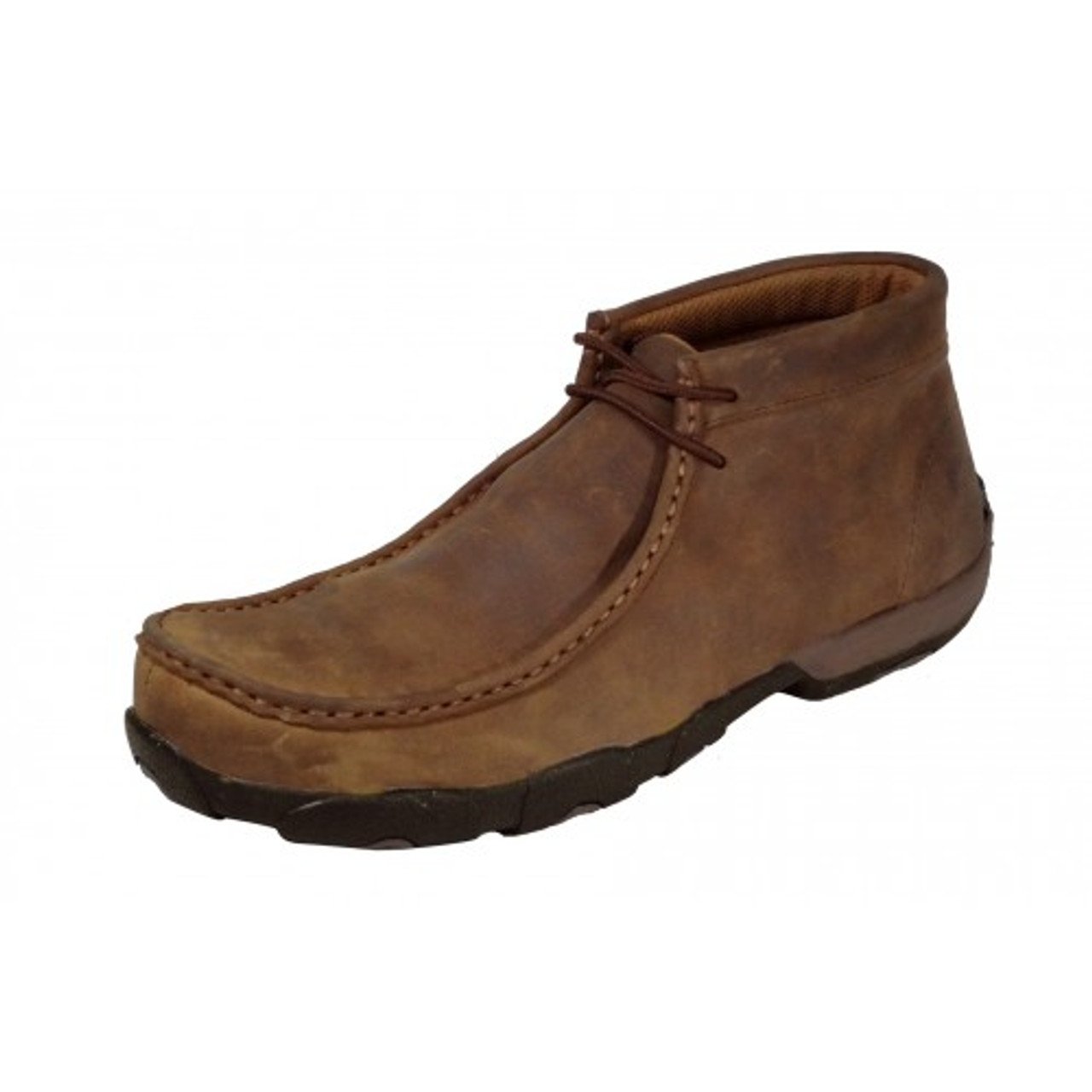 steel toe chukka work boots