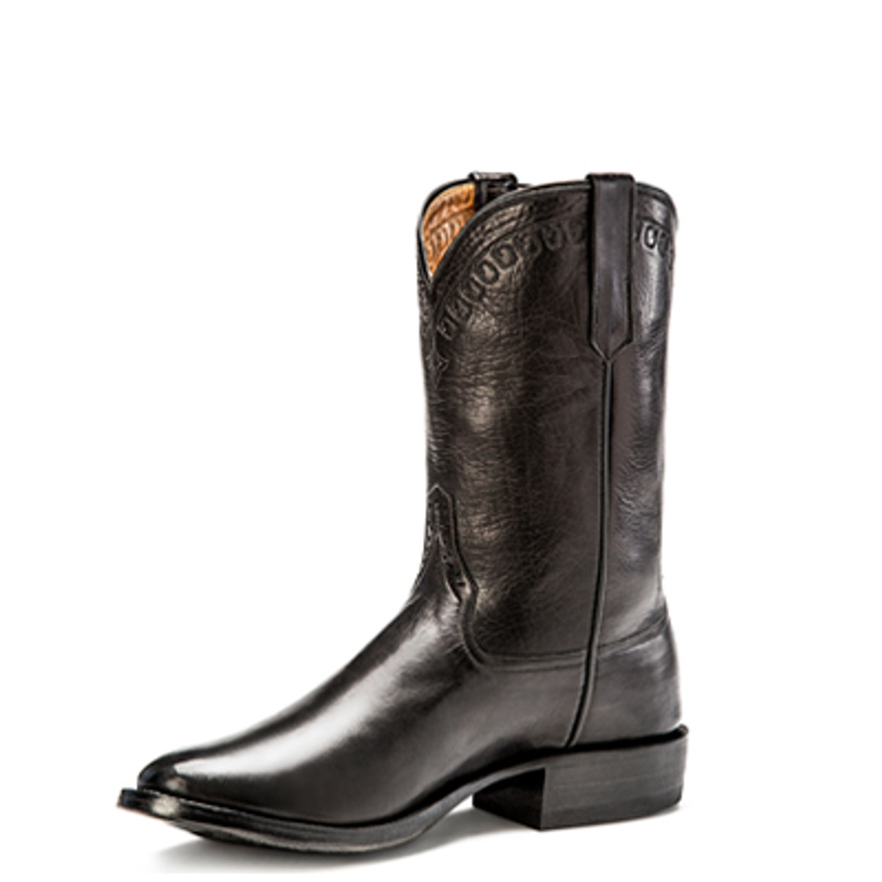 Rios of Mercedes Boots - Black Sleek Buffalo Calf - Billy's