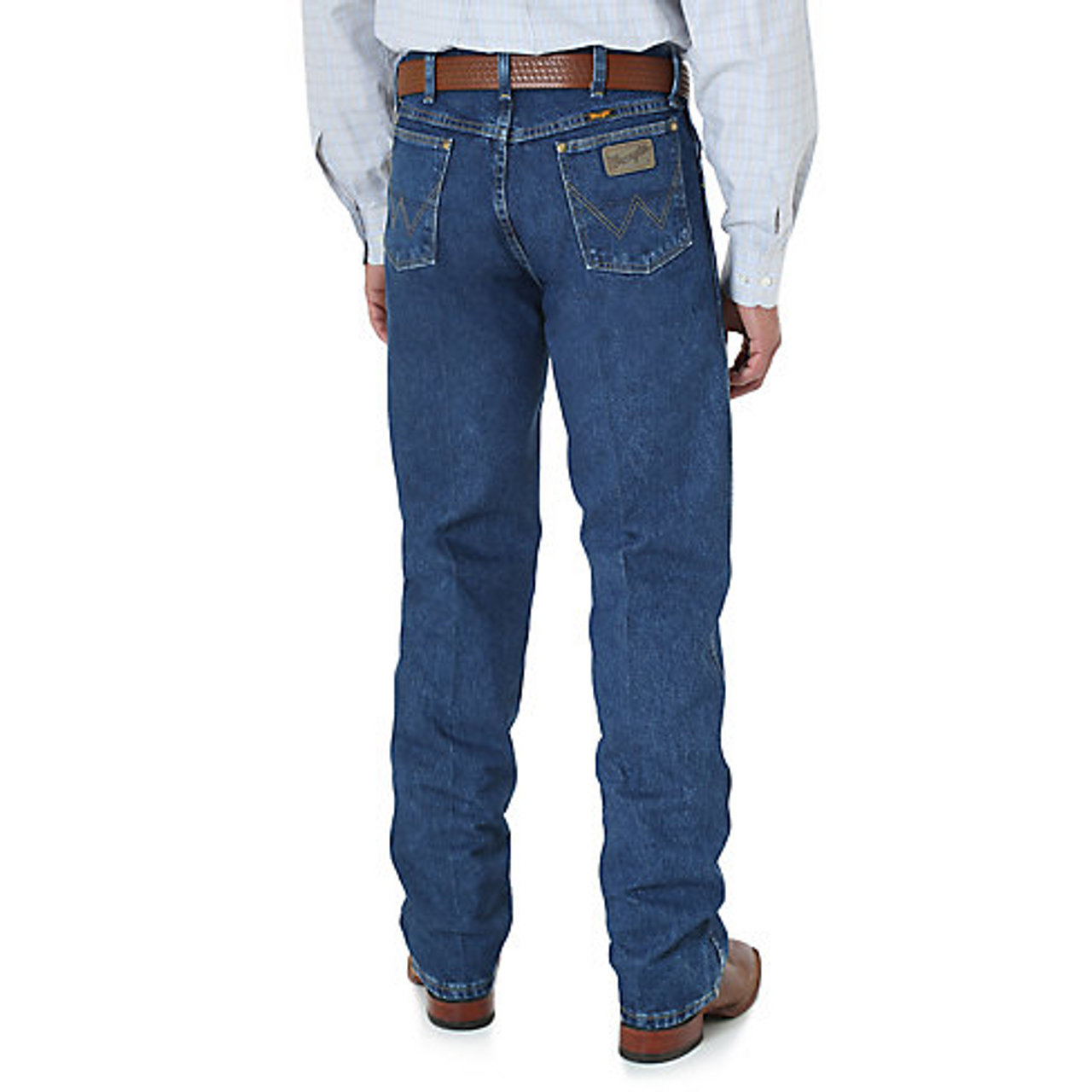 Wrangler Mens Jeans - George Strait Cowboy Cut Original Fit - Stone Denim -  Billy's Western Wear