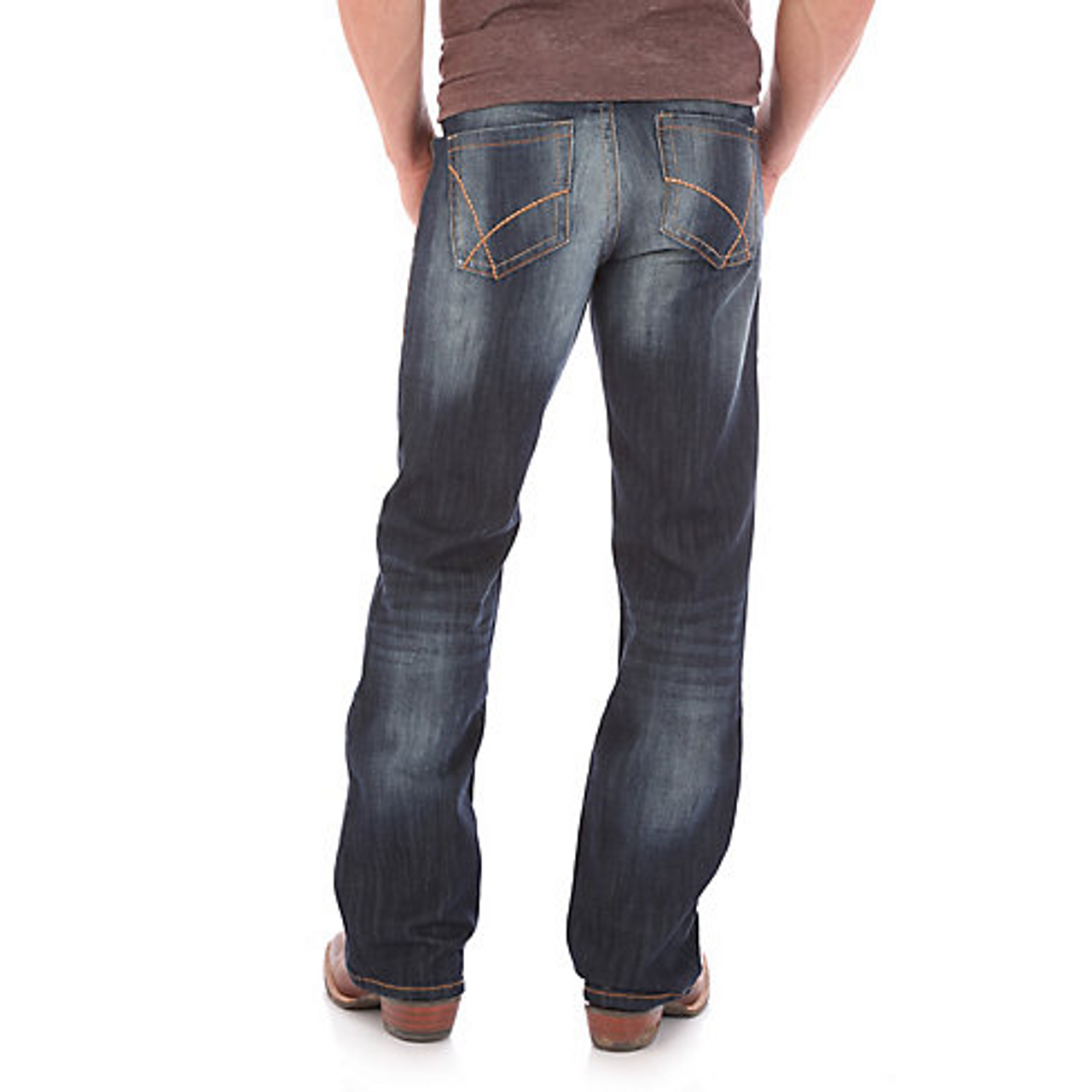 Wrangler Mens Jeans - 20X No. 42 Vintage Bootcut Jean - River Denim -  Billy's Western Wear