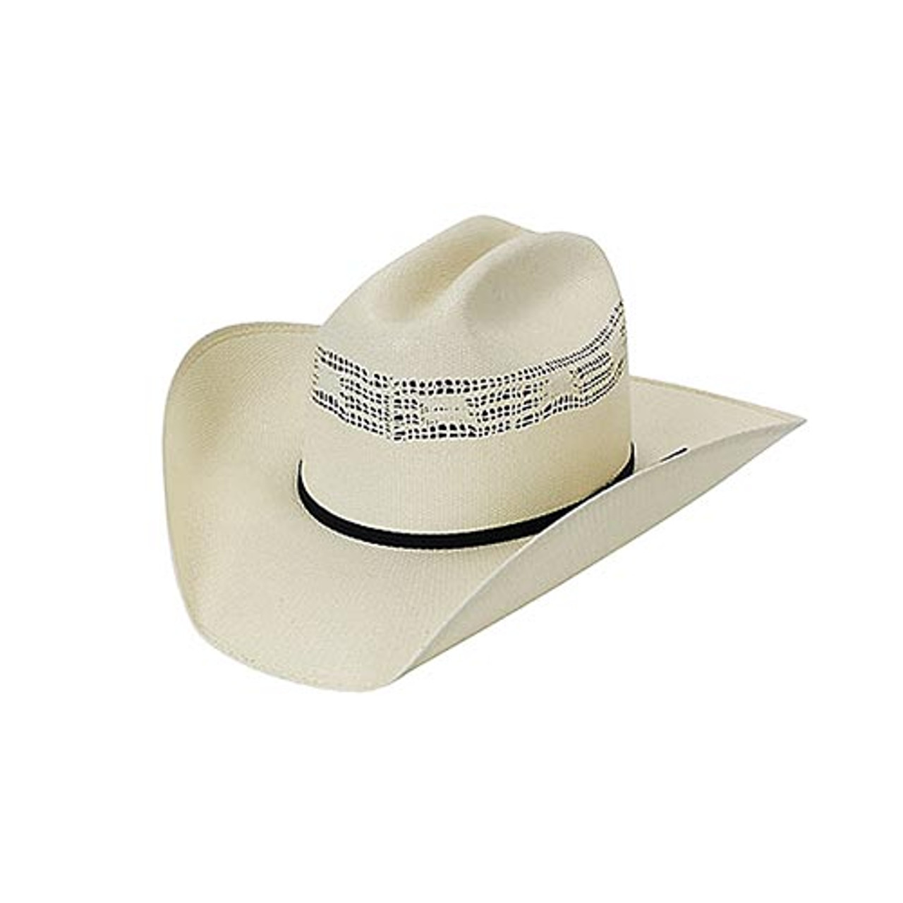 Justin Men's Braided Hat Band Straw Hat