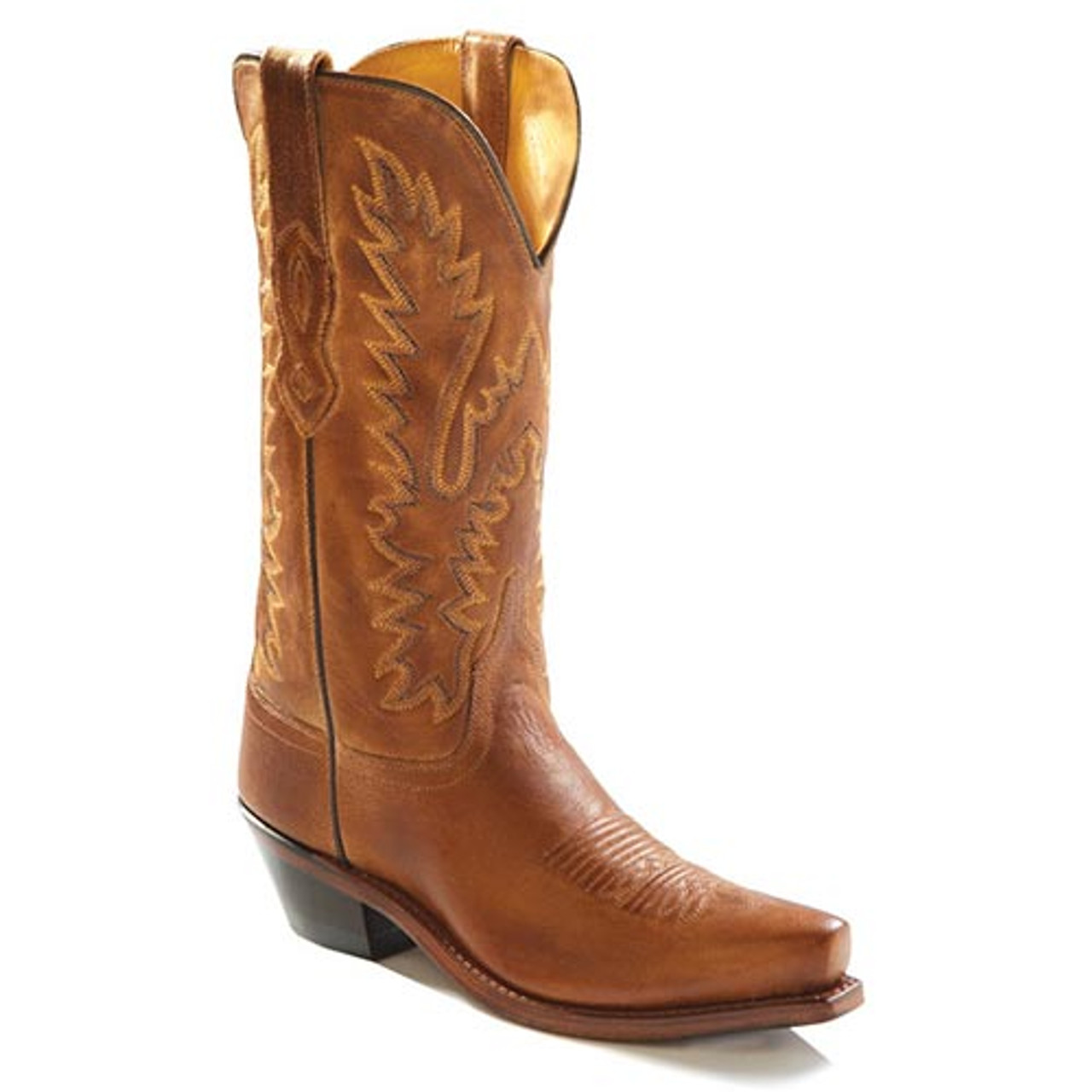 leather cowgirl boots