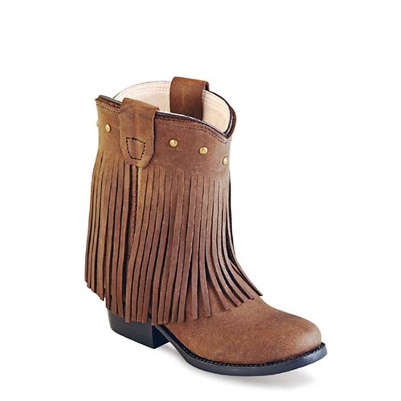 fringed western boots