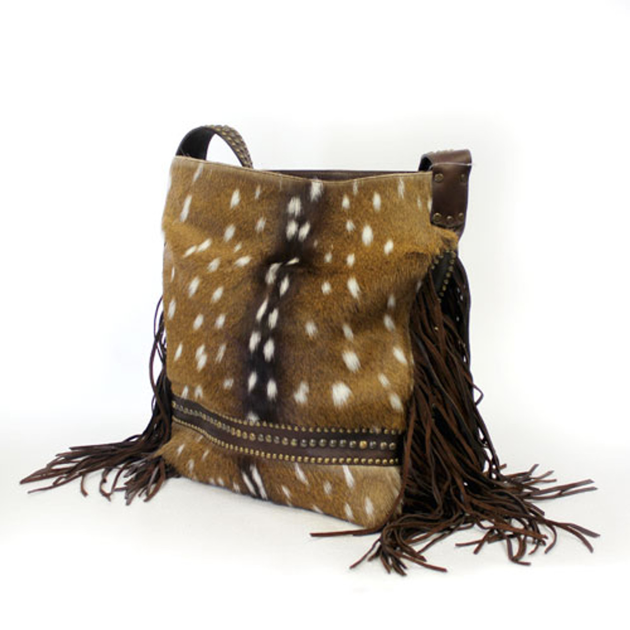 Bags | Handmade Axis Hide Shoulder Bag Purse | Poshmark
