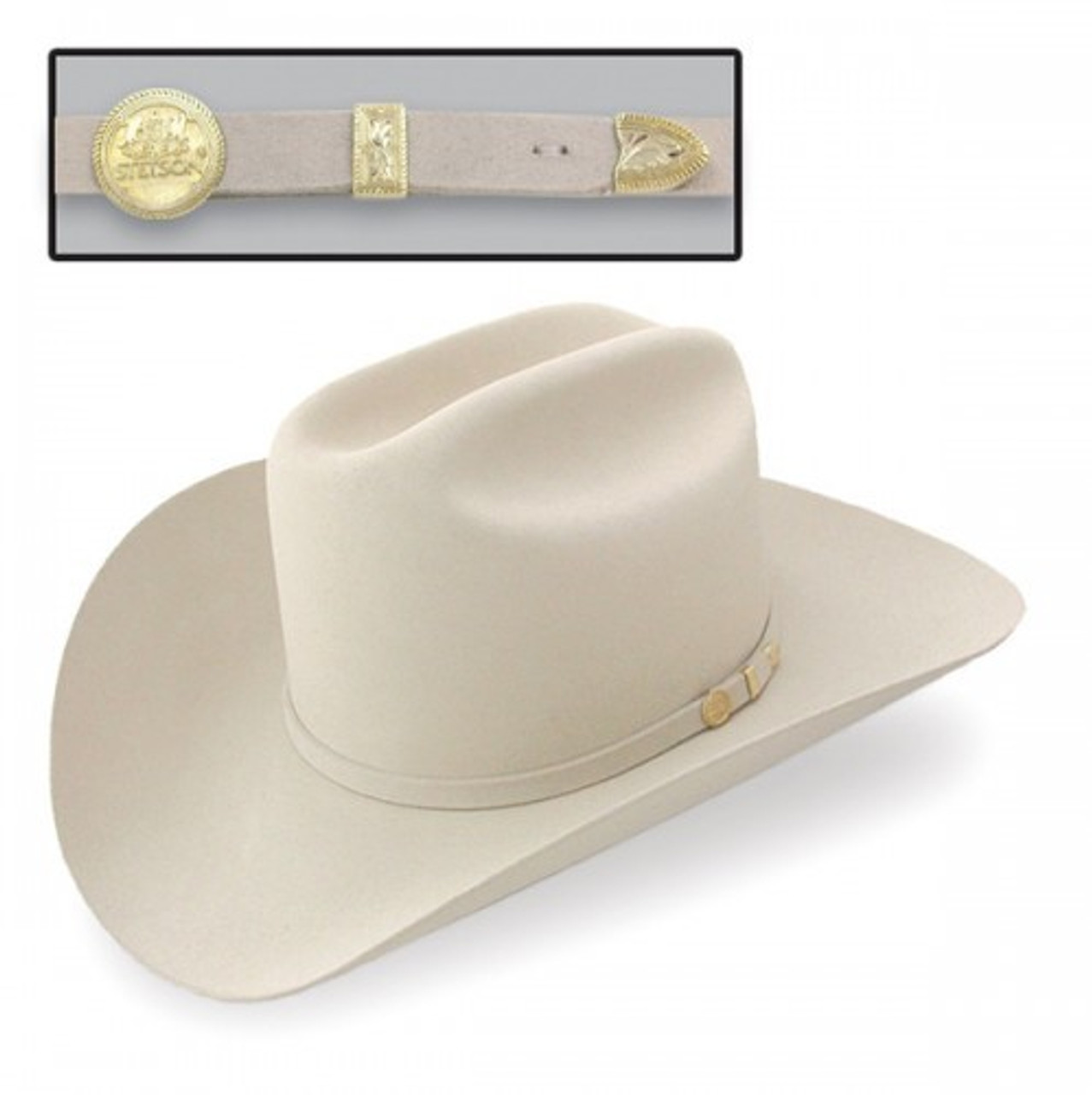 Stetson Felt Hats - Premier Collection - Presidente 100X - Silverbelly - Western Wear