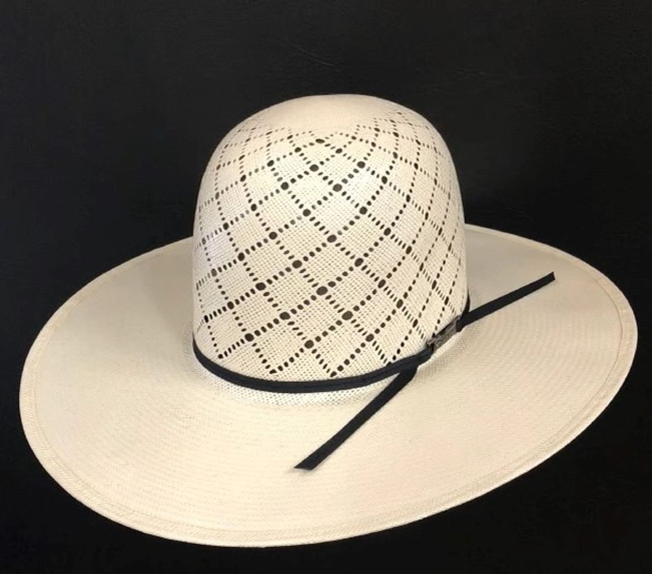 American Hat Straw - 5040 - Patchwork Crossbred - White - Billy's