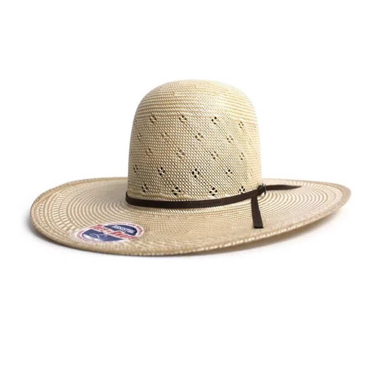 Resistol Men's Tuff-Anuff Conley Open Crown 20X Straw Hat