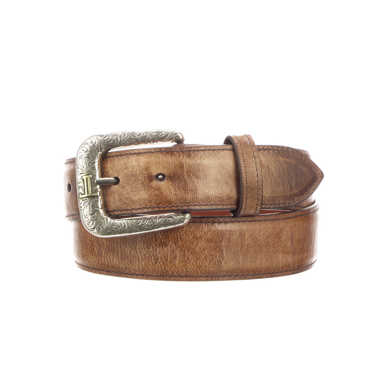Lucchese Men's Belts - Smooth Goat - Tan - Billy's Western Wear