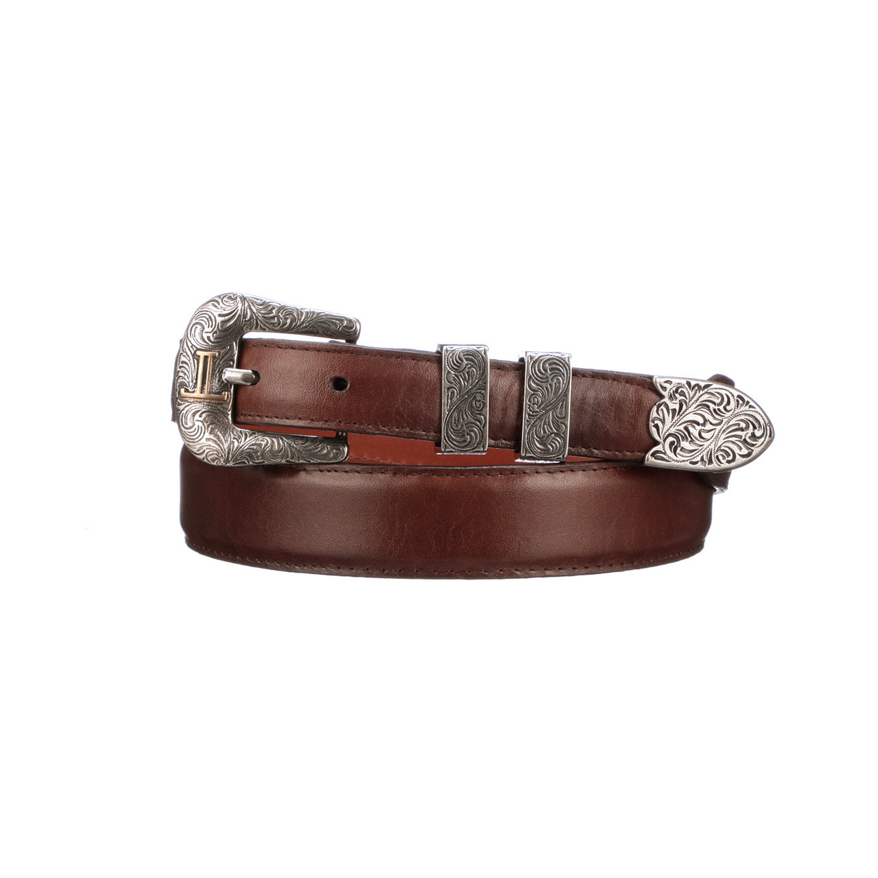 Lucchese Men's Belts - Smooth Ranch Hand / Tapered - Tan - Billy's ...