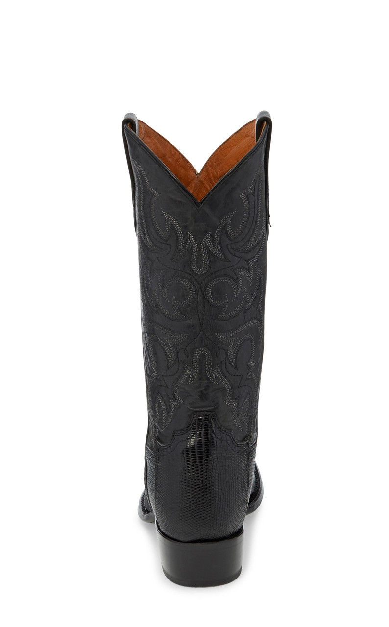 Bottes De Cowboy Tony Lama Nacogdoches - Cuir Lézard Teju, Taille 10 EE, USA