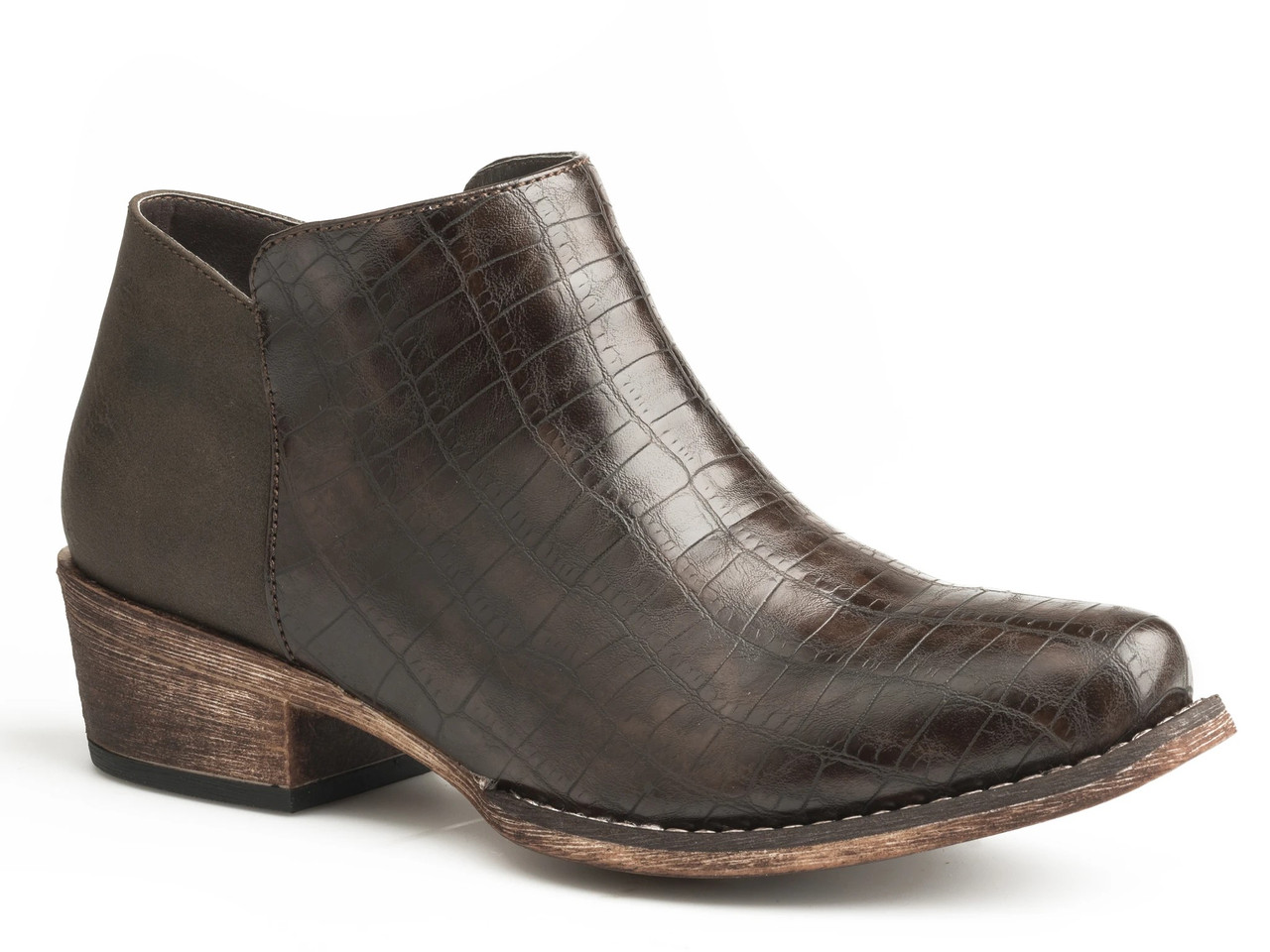 Roper Women's Boots - Shorty - Brown - Billy's Western Wear