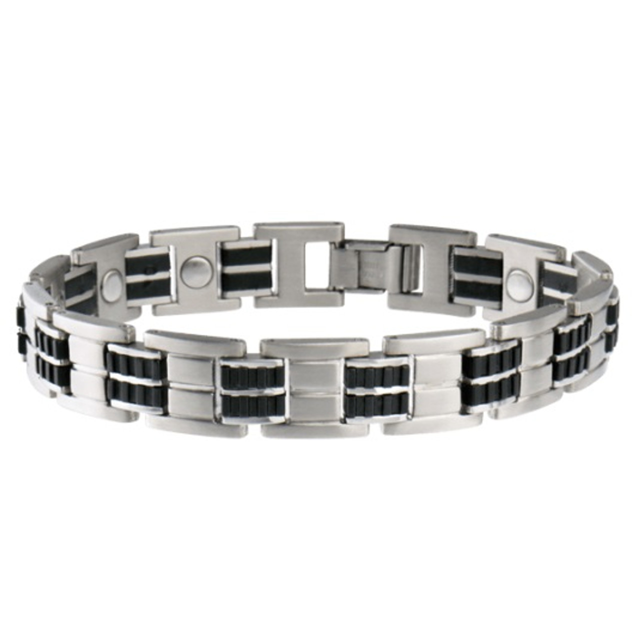 Buy Sabona Two Tone Steel Magnetic Bracelet, Small/Medium Online at Low  Prices in India - Amazon.in