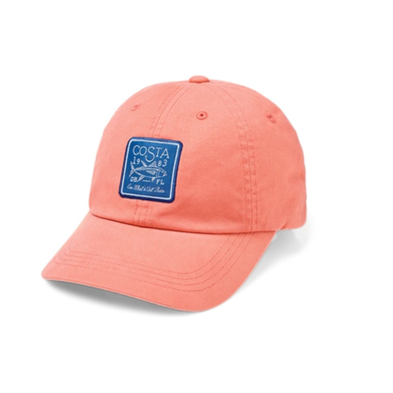 Costa Hats - Longboat Patch - Coral