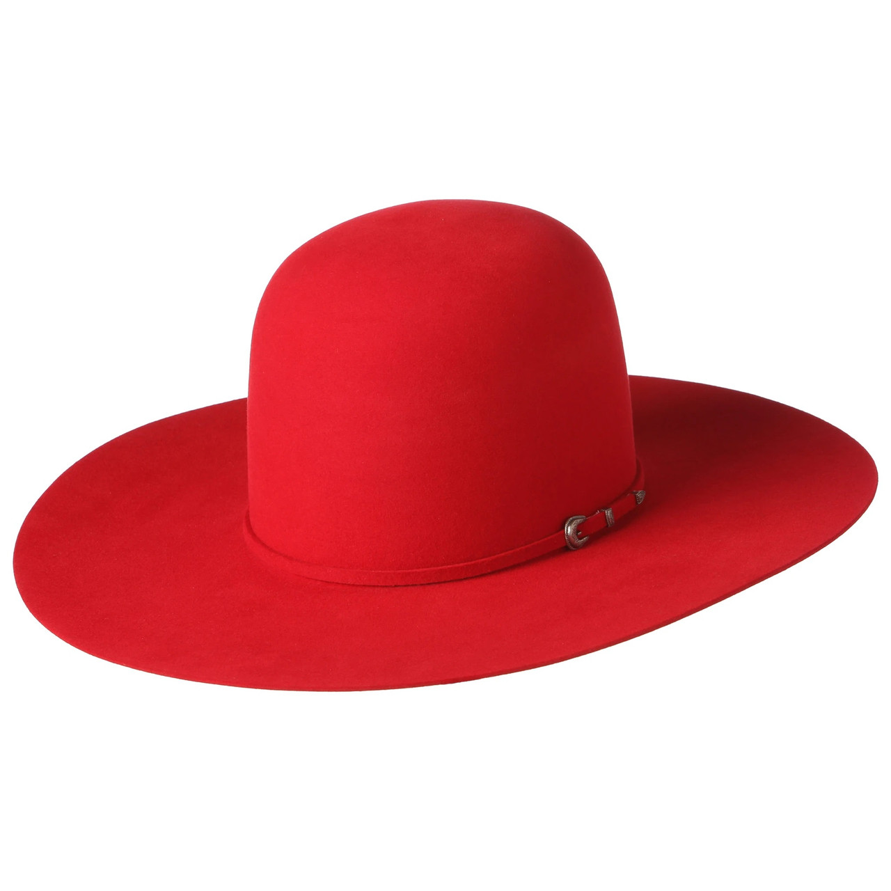 W. Alboum Felt Hats- Rodeo King - 7X - Red - Billy's Western Wear