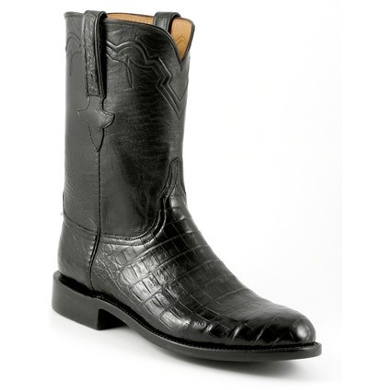 Lucchese Men's Boots - Classics Hand Made - Black / Ultra Belly ...