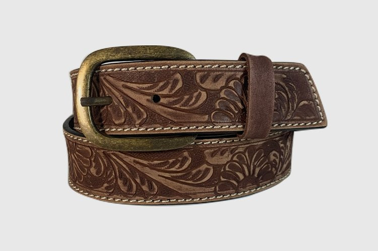 Cowgirls Rock Leather Western Belt Women main image 3