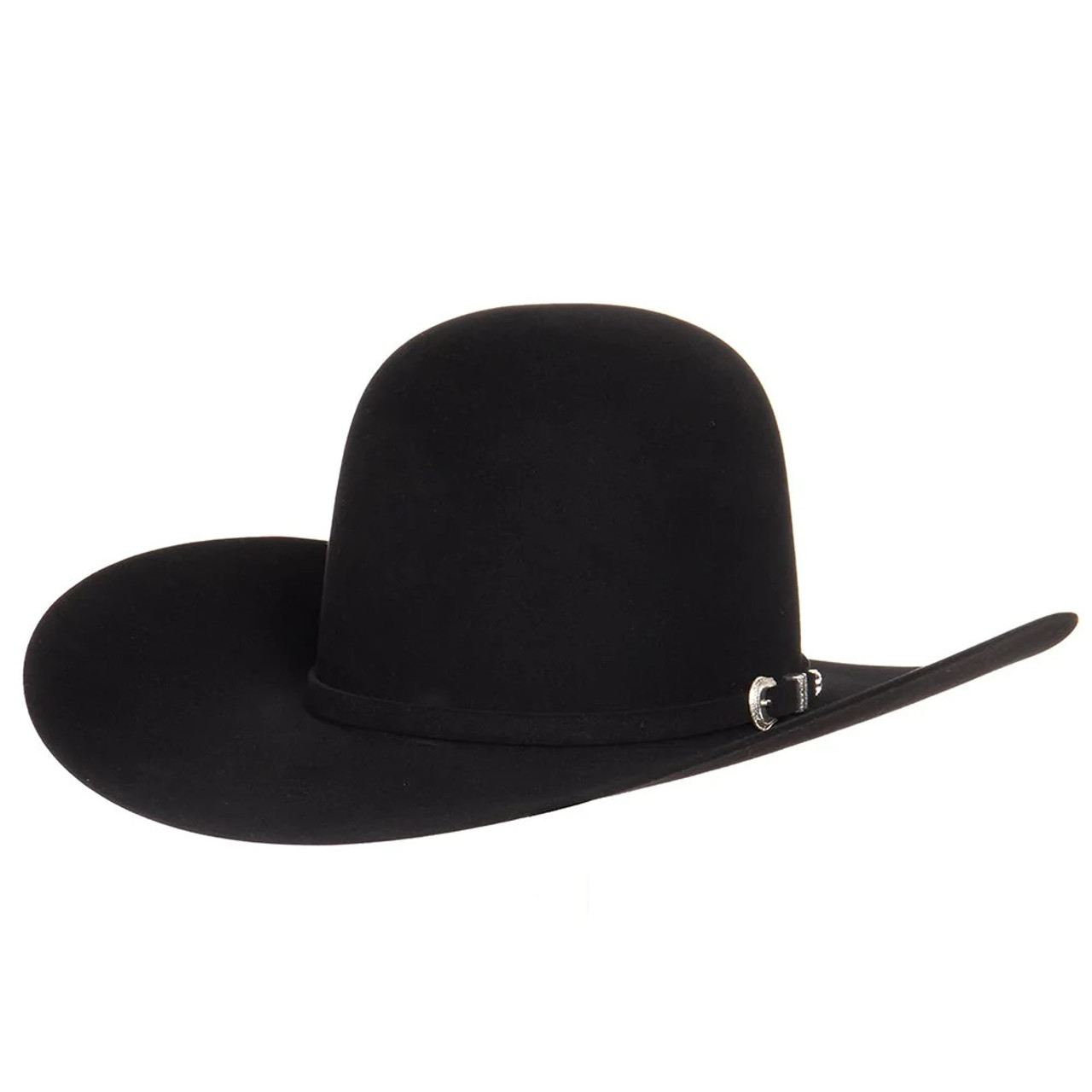 American Hat Felt - 10X - Black - Open Crown - Billy's Western Wear