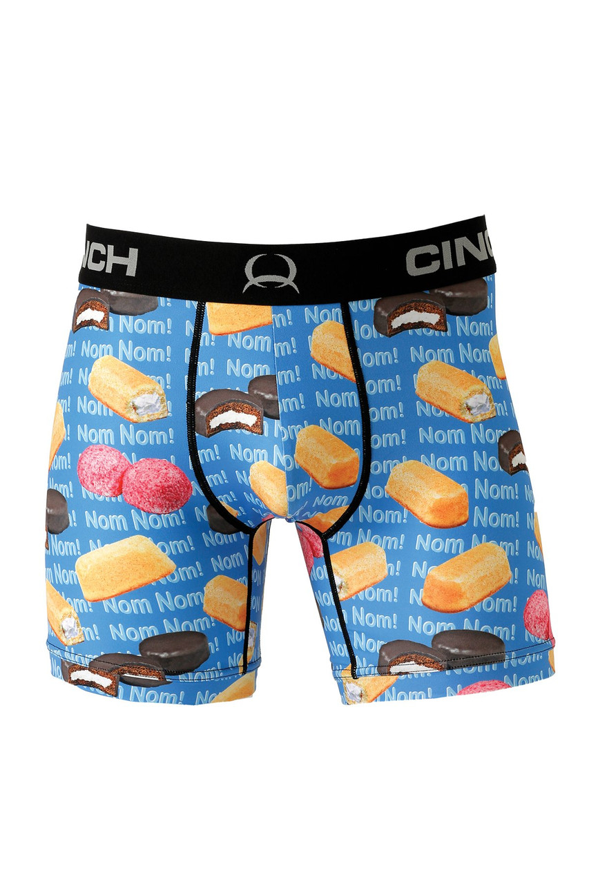 Cinch Men's Underwear - Snack Print - 6 Boxers - Billy's Western Wear