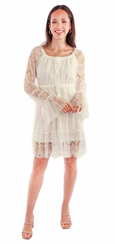 Scully Women's Dress - Honey Creek Collection - Eyelash Lace