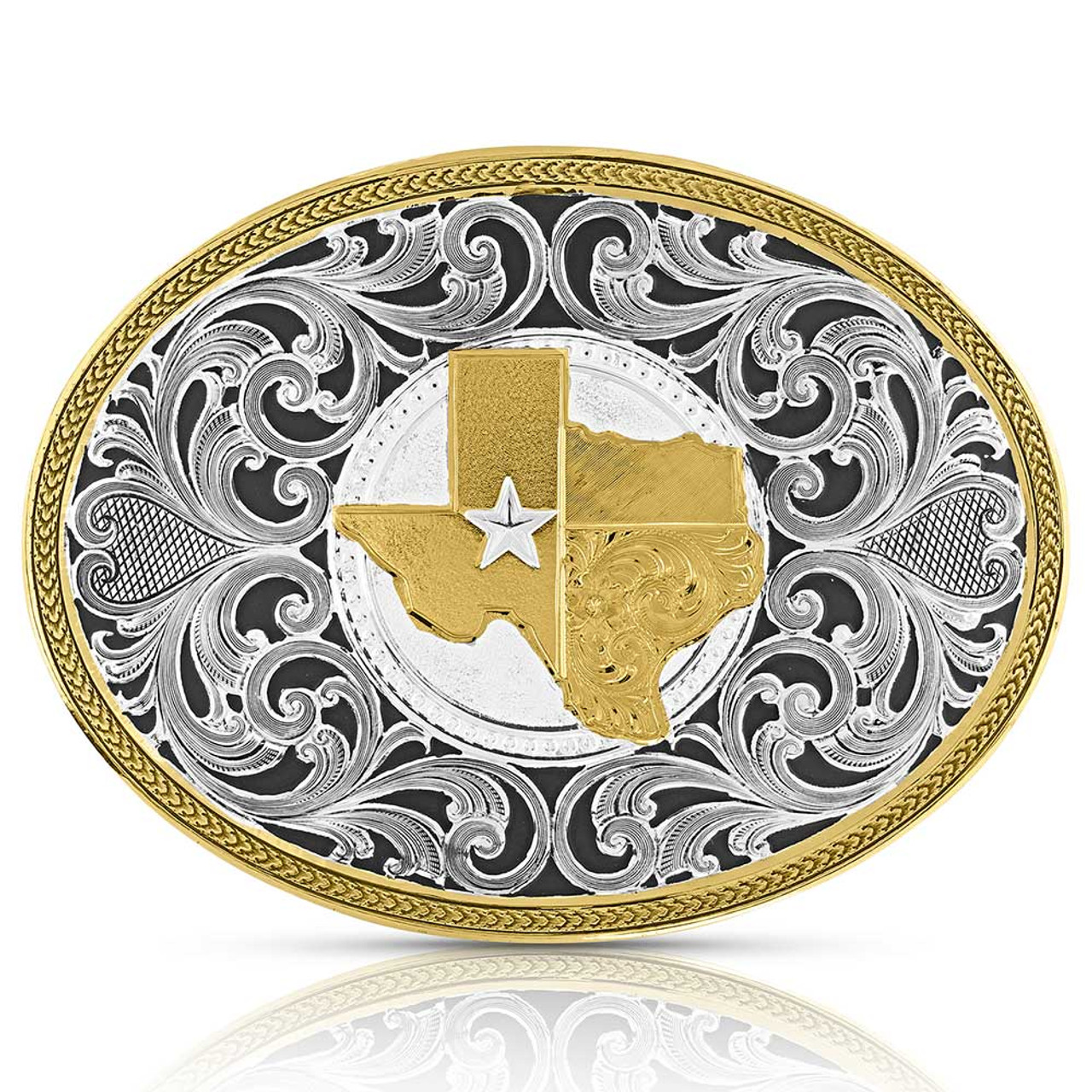 Longhorn Legend Heritage Attitude Buckle