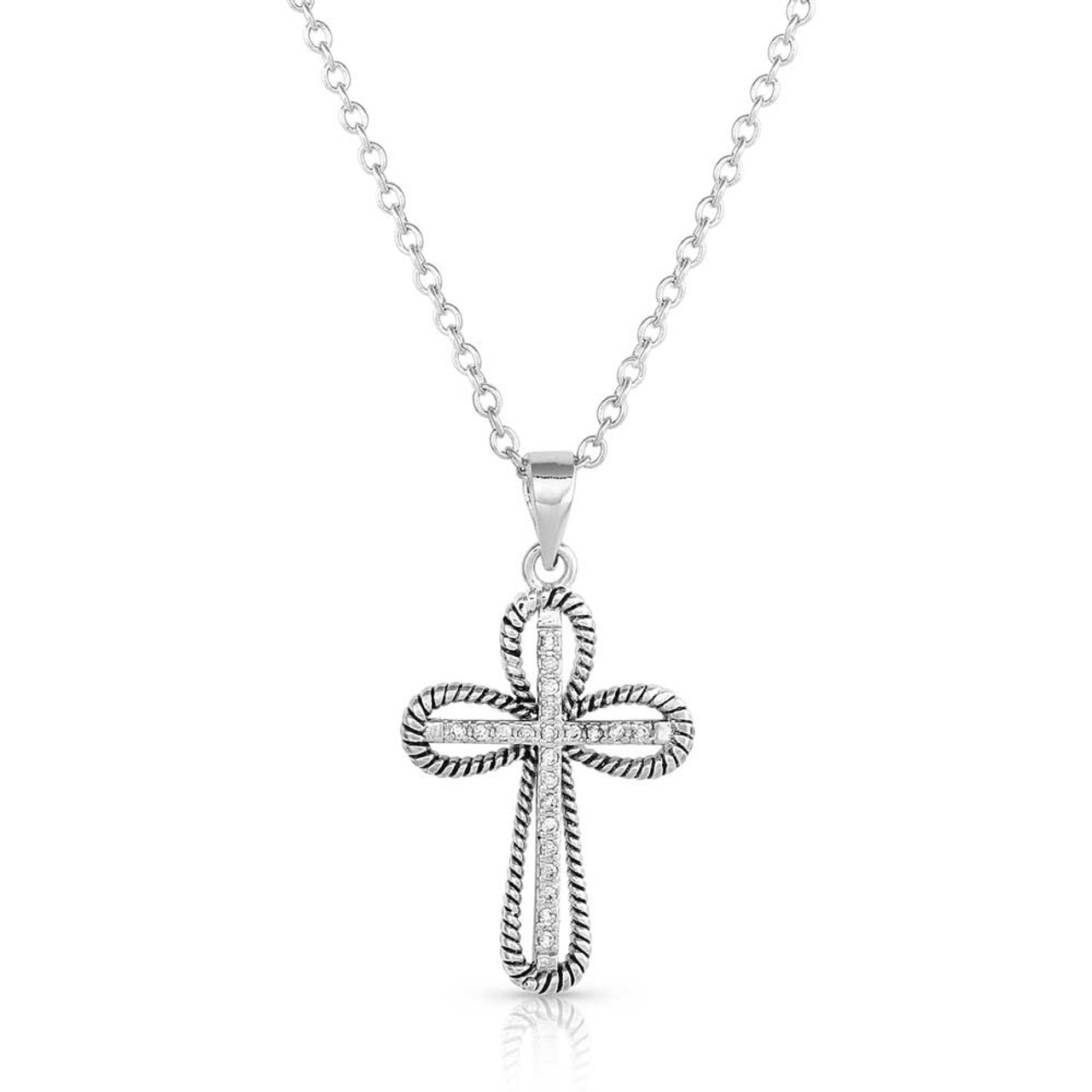 Linuma Crystal Cross Necklace – Random Acts Of Art