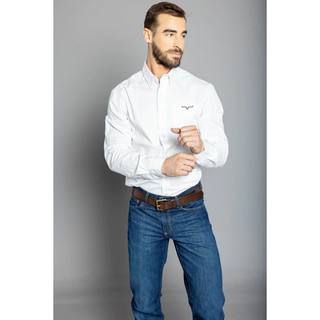 Kimes Ranch Long Sleeved Shirt - KR Team Navy
