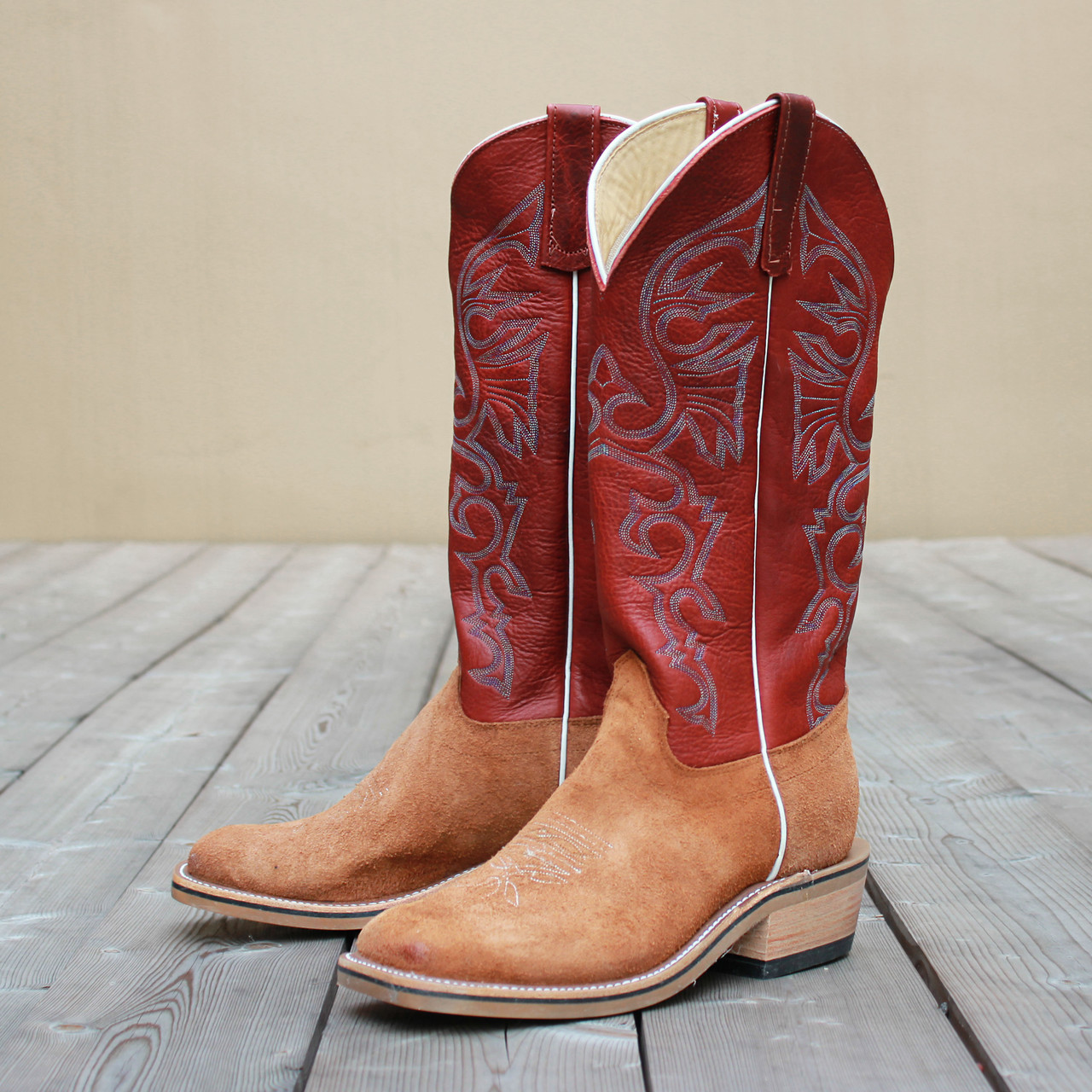 Olathe By Anderson Bean Men's Boots - Rusty Nasty / Deep Red