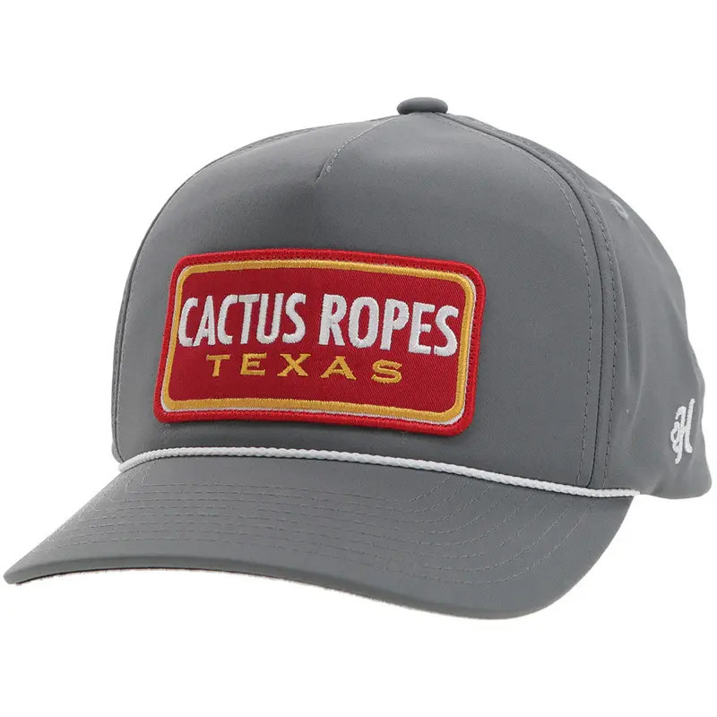 Hooey Caps Cactus Ropes Trucker Grey Red White Billy's