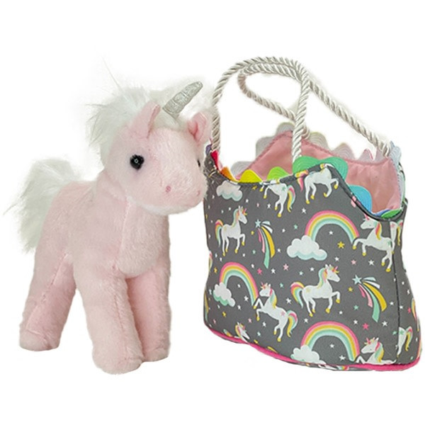Douglas Toys - Fun Castle Sassy Sak With Plush Unicorn - Billy's