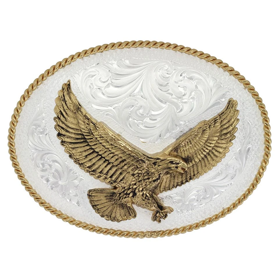 Montana Silversmith Accessories - Large Silver w/ Gold Eagle  display picture 2