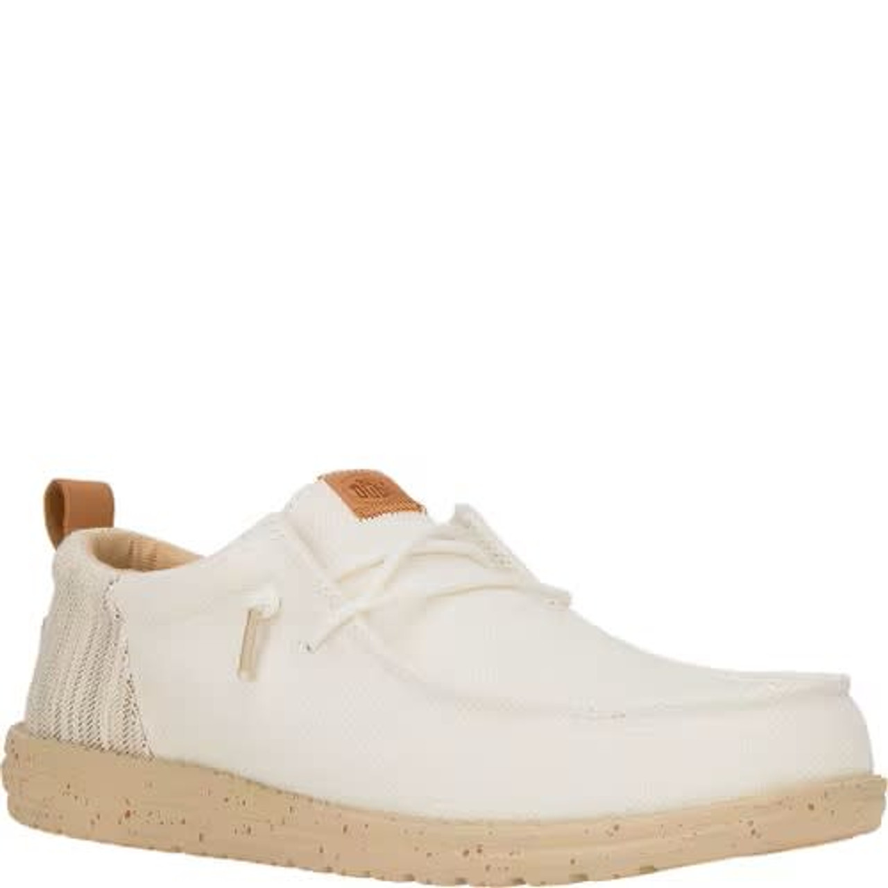 Hey Dude Men's Casuals - Wally Funk Woven Jacquard - White