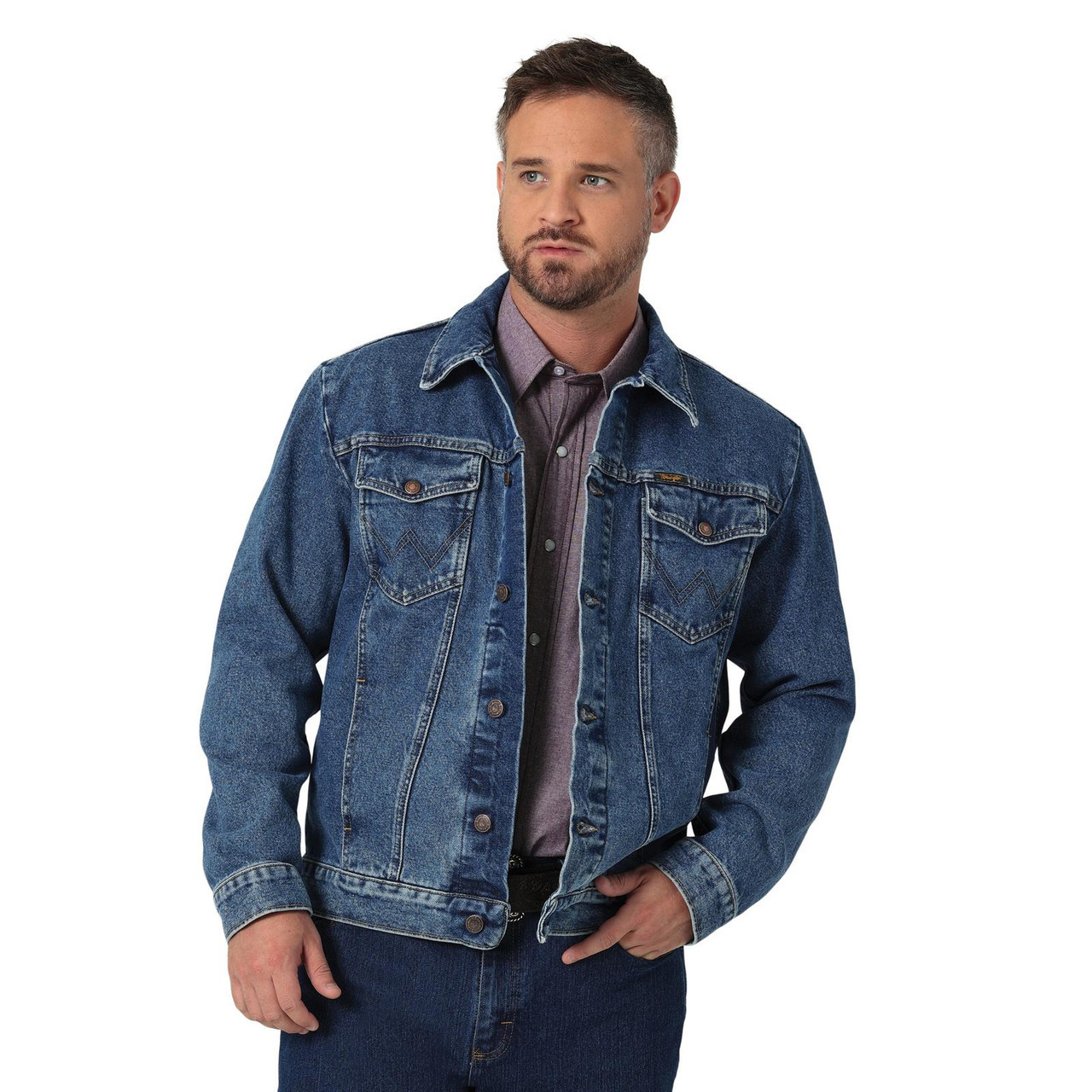 Wrangler Men's Jacket - Original Unlined - Denim - Billy's Western