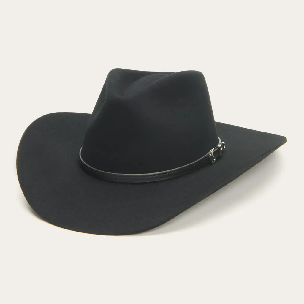 Stetson Felt Hats - Seneca 4X - Black - Billy's Western Wear
